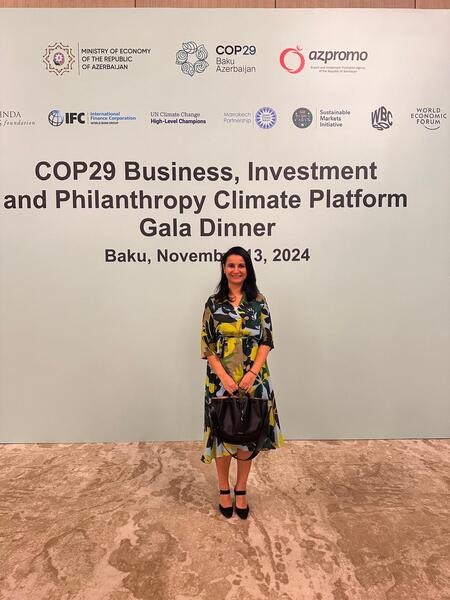 COP29 Business, Investment and Philanthropy Climate Platform Gala Dinner
